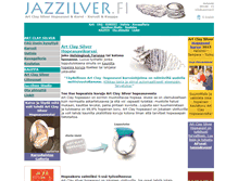 Tablet Screenshot of jazzilver.fi